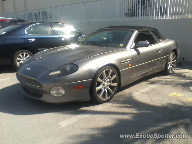 Aston Martin DB7 spotted in Del Ray, Florida