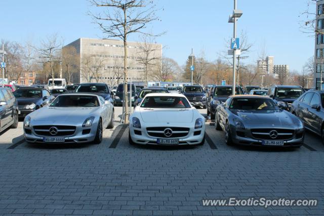 Mercedes SLS AMG spotted in Berlin, Germany