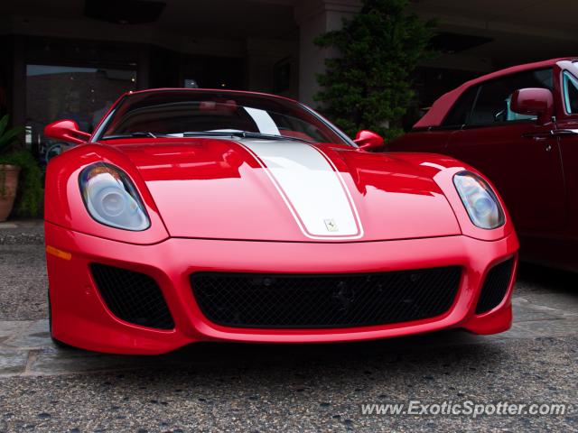 Ferrari 599GTB spotted in Pebble Beach, California