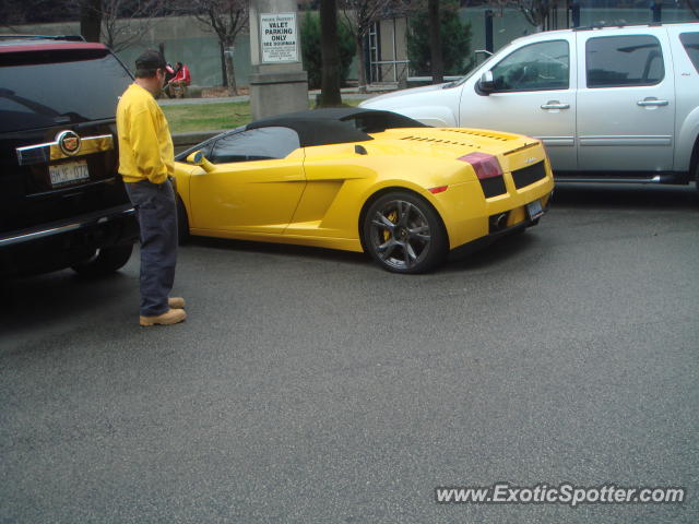 Lamborghini Gallardo spotted in Toronto, Canada