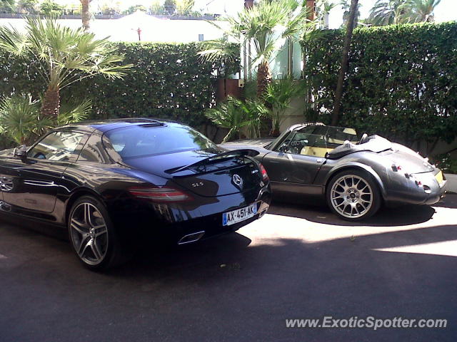 Mercedes SLS AMG spotted in Cannes, France