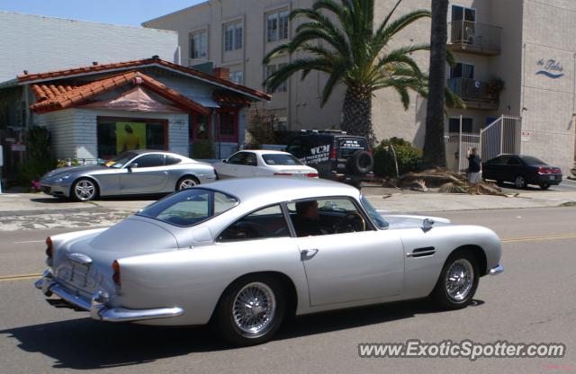 Aston Martin DB5 spotted in La Jolla, California