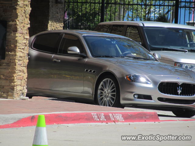 Maserati Quattroporte spotted in Dallas, Texas