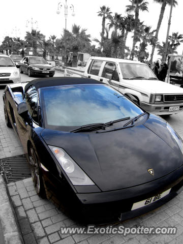 Lamborghini Gallardo spotted in Larnaca, Cyprus