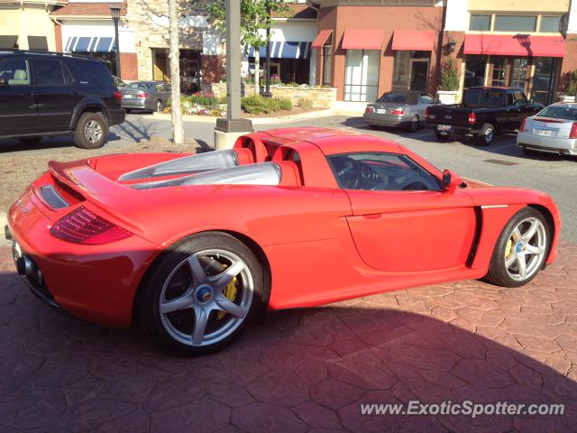 Porsche Carrera GT spotted in Alpharetta, Georgia
