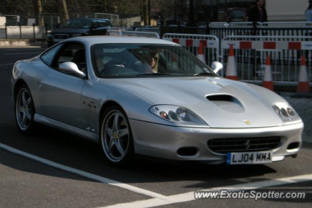 Ferrari 575M spotted in London, United Kingdom
