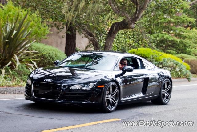 Audi R8 spotted in Monterey, California
