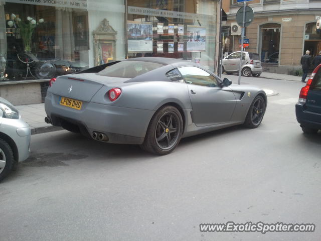 Ferrari 599GTB spotted in Stockholm, Sweden