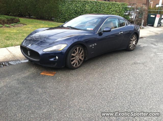 Maserati GranTurismo spotted in Garden City, New York
