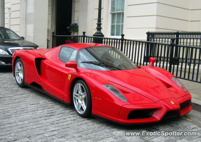 Ferrari Enzo spotted in London, United Kingdom