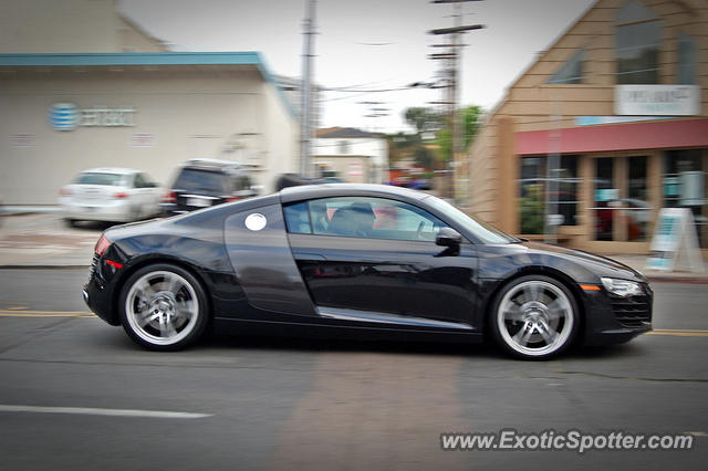 Audi R8 spotted in La Jolla, California