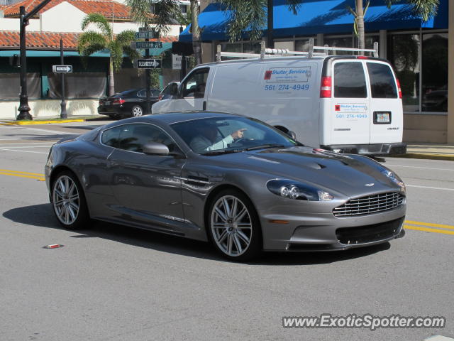 Aston Martin DBS spotted in Palm Beach, Florida