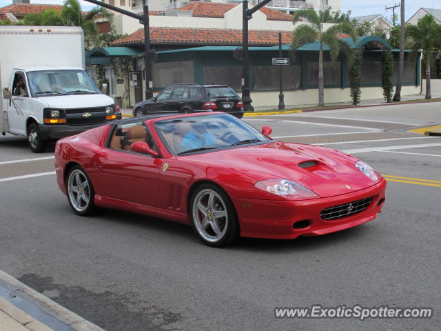 Ferrari 575M spotted in Palm Beach, Florida