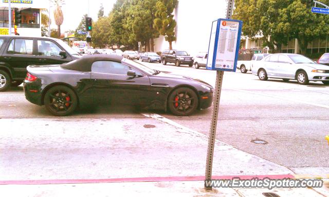 Aston Martin Vantage spotted in West Los Angeles, California