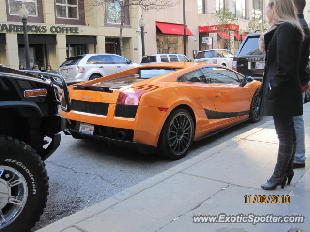 Lamborghini Gallardo spotted in Chicago, Illinois
