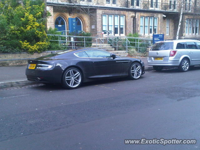 Aston Martin Virage spotted in Oxford , United Kingdom