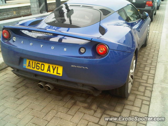 Lotus Evora spotted in Milton Keynes, United Kingdom