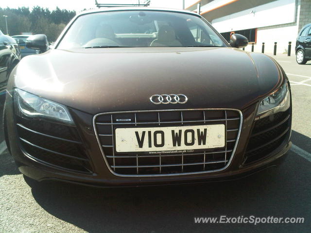 Audi R8 spotted in Milton Keynes, United Kingdom