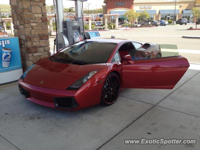 Lamborghini Gallardo spotted in Folsom, California