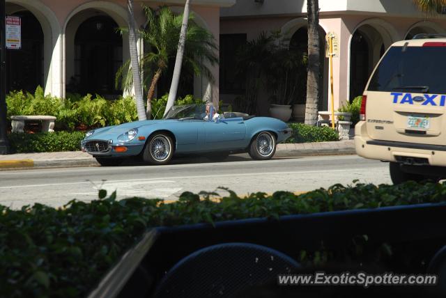 Jaguar E-Type spotted in Ft. Lauderdale, Florida