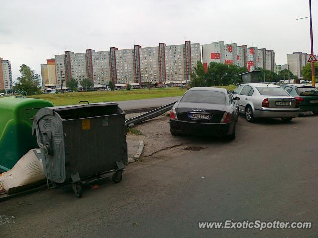 Maserati Quattroporte spotted in Bratislava, Slovakia