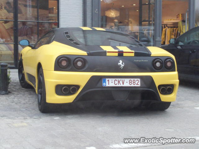 Ferrari 360 Modena spotted in Sint-martens-latem, Belgium