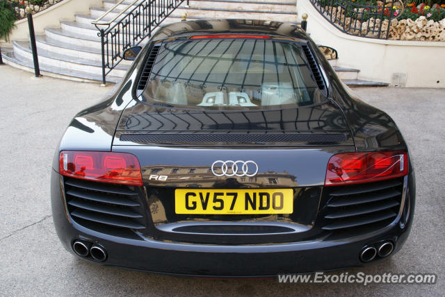 Audi R8 spotted in Monte Carlo Monaco
