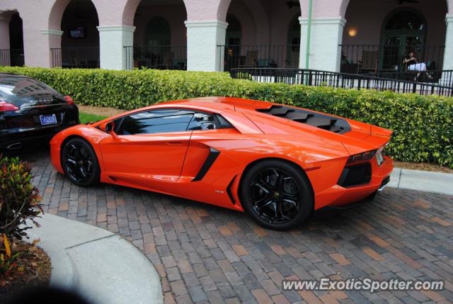 Lamborghini Aventador spotted in St. Petersburg, Florida