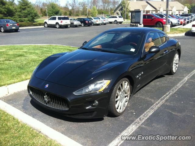 Maserati GranTurismo spotted in Turnersville, New Jersey