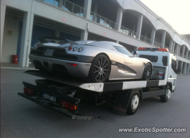 Koenigsegg CCX spotted in Istanbul, Turkey