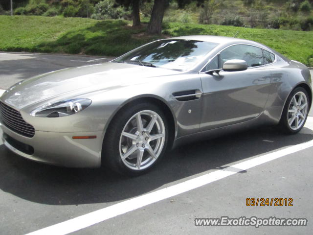 Aston Martin Vantage spotted in Solana Beach, California