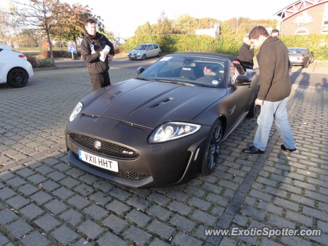 Jaguar XKR-S spotted in Nurburg, Germany