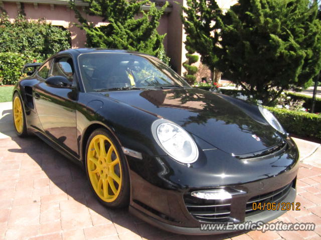 Porsche 911 GT2 spotted in Del Mar, California