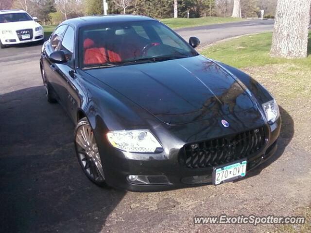Maserati Quattroporte spotted in Dellwood, Minnesota