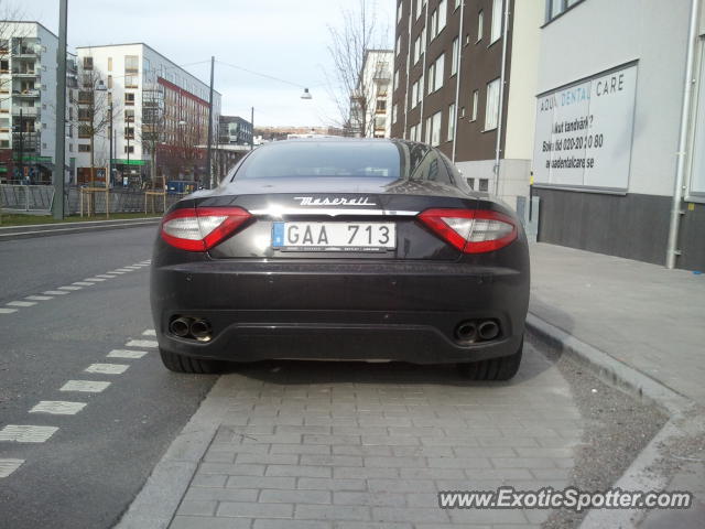Maserati GranTurismo spotted in Stockholm, Sweden