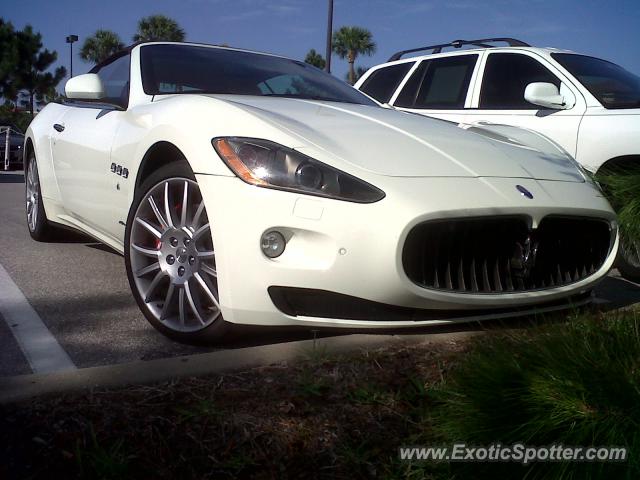 Maserati GranTurismo spotted in Estero, Florida