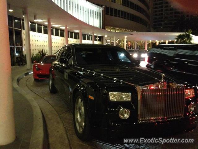 Rolls Royce Phantom spotted in Miami, Florida