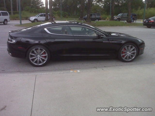 Aston Martin Rapide spotted in Orlando, Florida