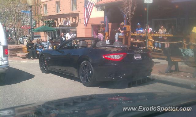Maserati GranTurismo spotted in Golden, Colorado