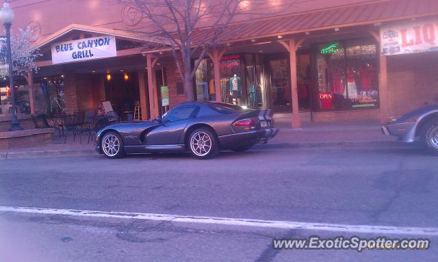 Dodge Viper spotted in Golden, Colorado