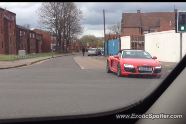 Audi R8 spotted in Birmingham, United Kingdom