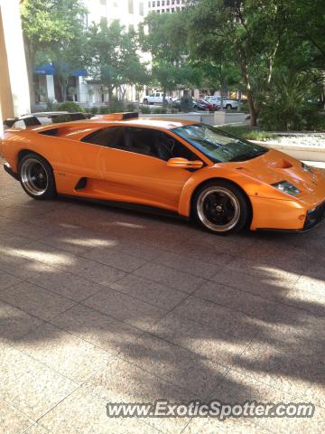 Lamborghini Diablo spotted in Austin, Texas