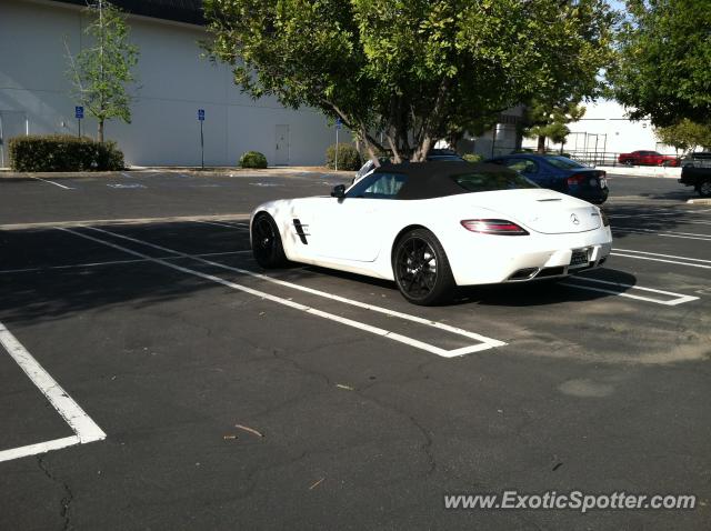 Mercedes SLS AMG spotted in Woodland Hills, California