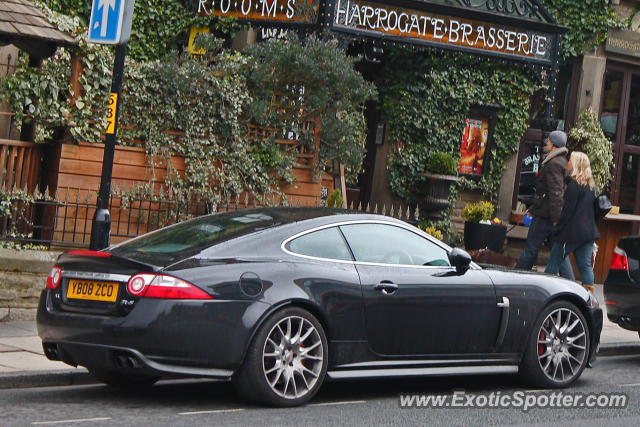 Jaguar XKR-S spotted in Harrogate, United Kingdom