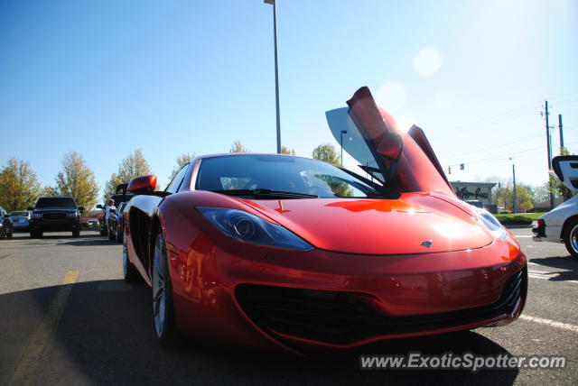 Mclaren MP4-12C spotted in Fort Wayne, Indiana