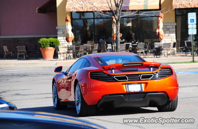 Mclaren MP4-12C spotted in Fort Wayne, Indiana