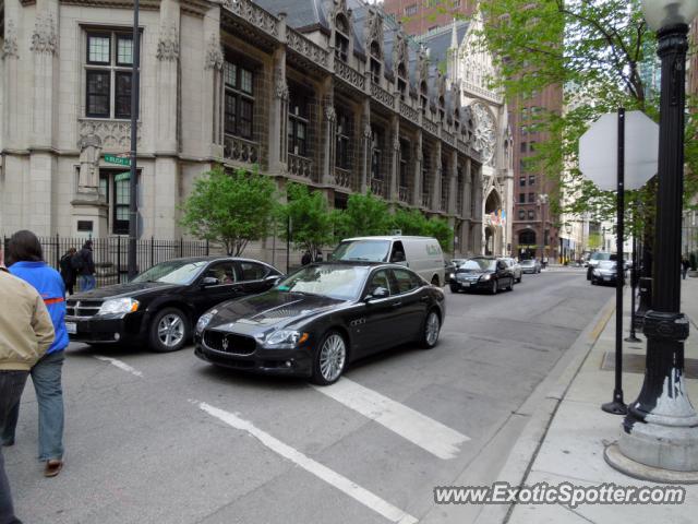 Maserati Quattroporte spotted in Chicago , Illinois