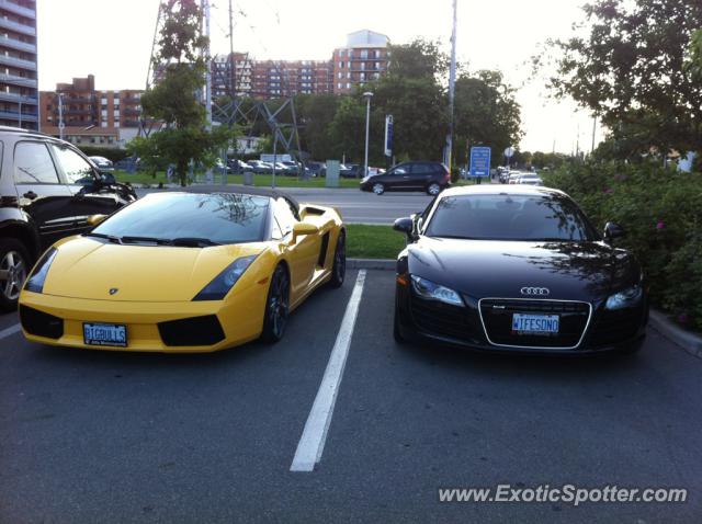 Lamborghini Gallardo spotted in Burlington, Canada
