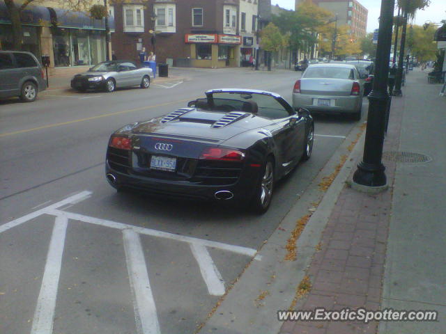 Audi R8 spotted in Burlington, Canada