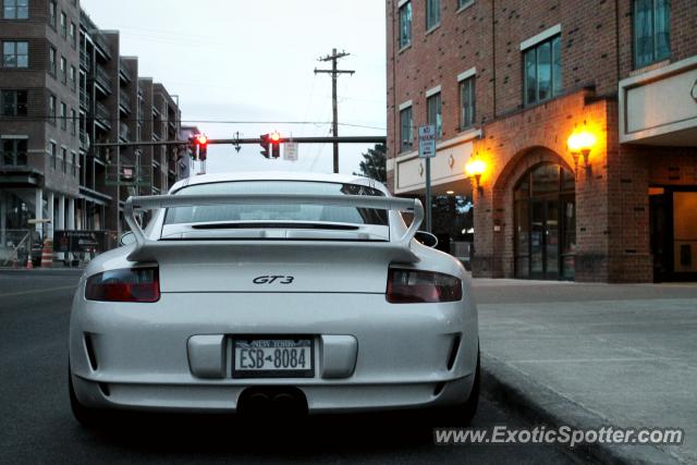 Porsche 911 GT3 spotted in Saratoga Springs, New York